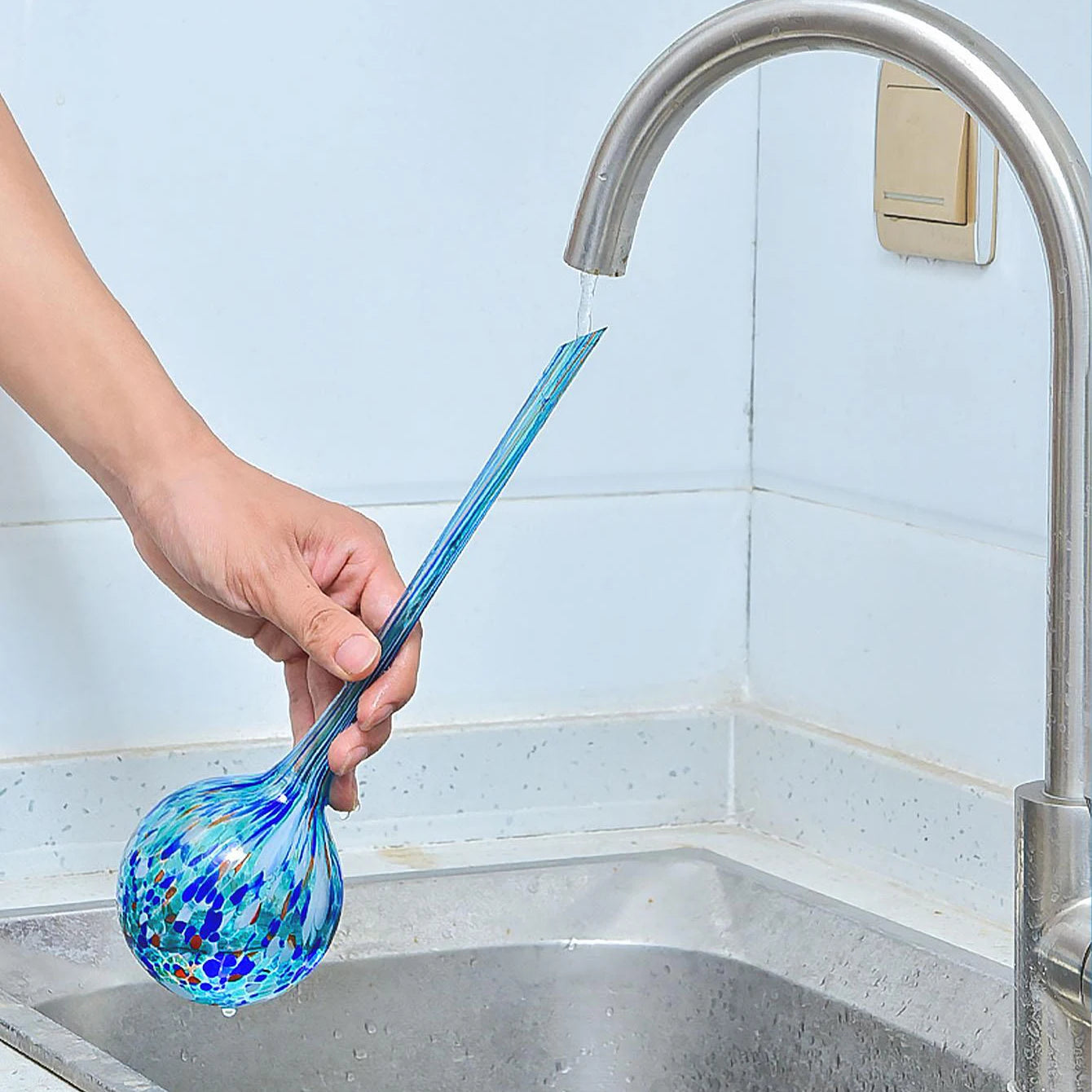 Ball Glass colorful ( SMILEDRIP)