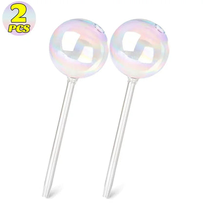 4/2 PCS Glass Globe  Bulb Color (SMILEDRIP)