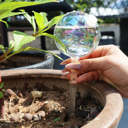 4/2 PCS Glass Globe  Bulb Color (SMILEDRIP)