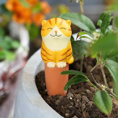 4pcs/set , cute animals , Terracotta (SMILEDRIP)