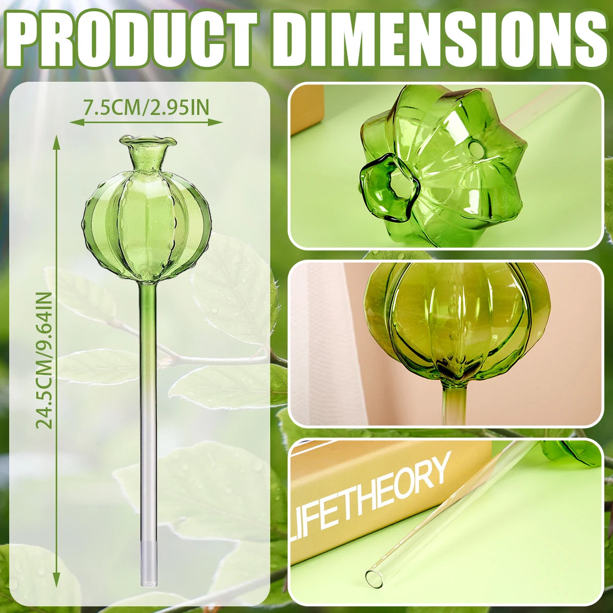 Flower Glass Ball Plant (SMILEDRIP)