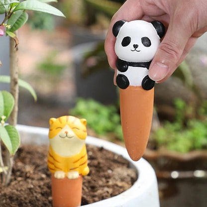 4pcs/set , cute animals , Terracotta (SMILEDRIP)