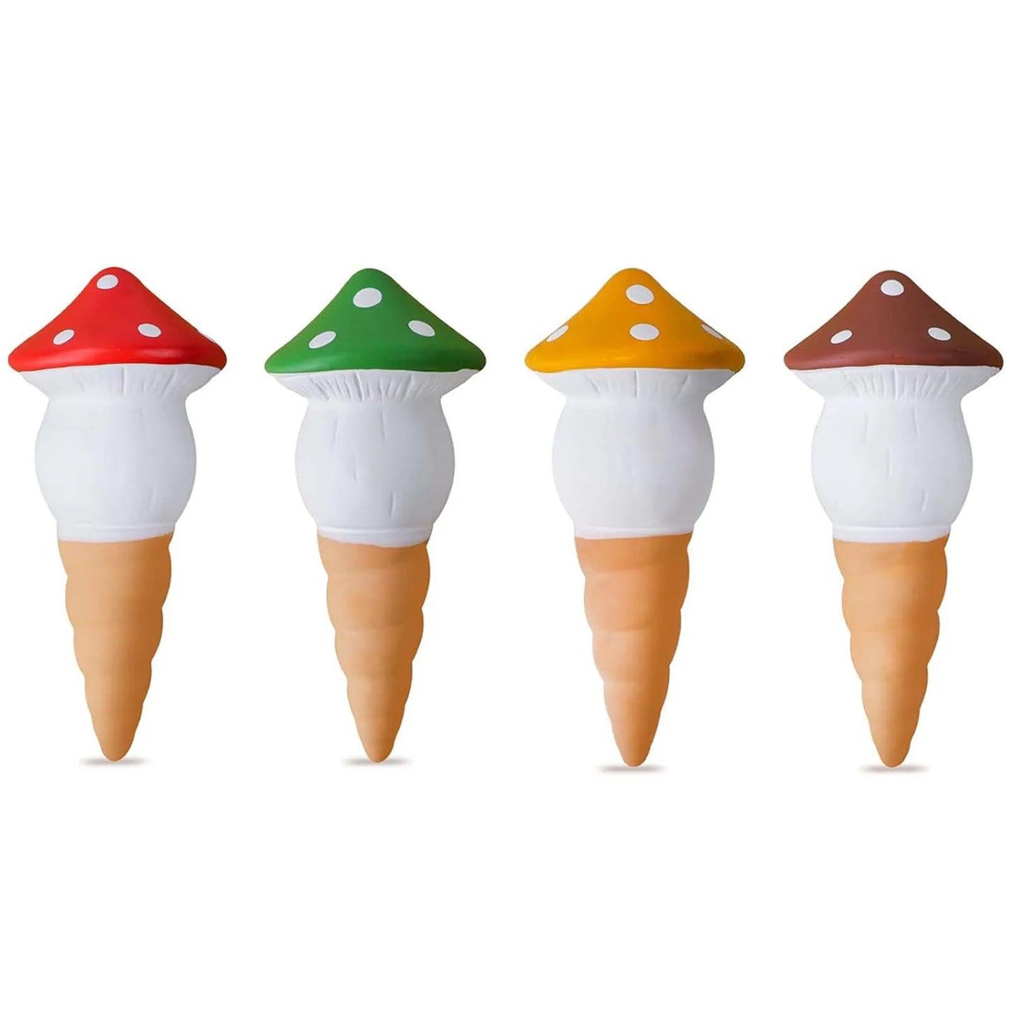 4pcs Colored mushroom (SMILEDRIP)