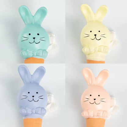 4PCS Stakes Bunny Self-Watering  Ceramic (SMILEDRIP)