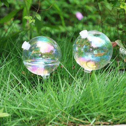 4/2 PCS Glass Globe  Bulb Color (SMILEDRIP)