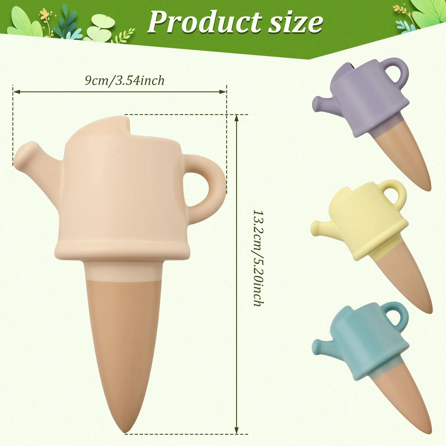 4Pcs cute Watering pot  (SMILEDRIP)