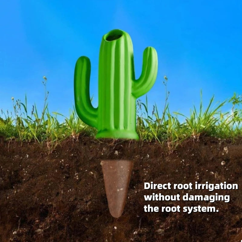 4PCS  Stakes Cactus Shape (SMILEDRIP)